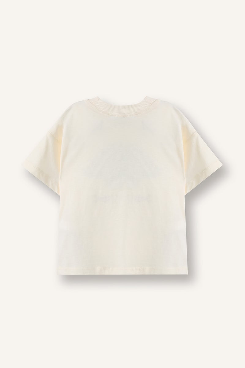 ديفاكتو تيشيرت بيبي اولادي نص كم قصة عادية وطبعة ديناصور - Image 3